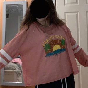 Pink long sleeve super cute